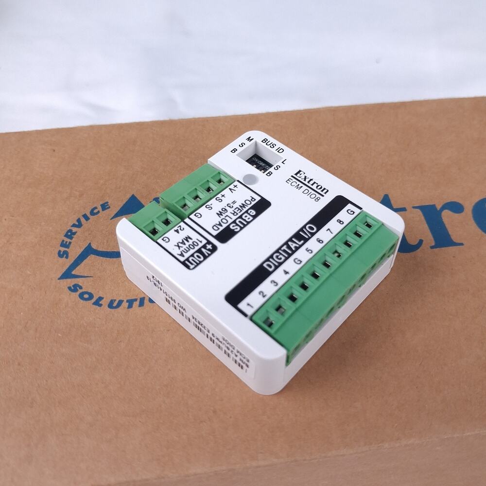 Extron ECM DIO8 eBUS Digital I/O Control Module 8-Port New in Box - Picture 6 of 13
